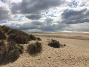Moody Clouds over the dunes at Camber